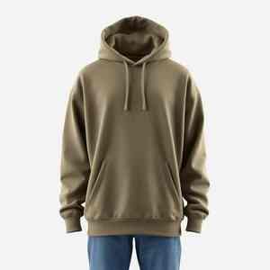 Sweats à capuche en polaire lourde de haute qualité pour hommes nouveau design imprimé logo méthode d'impression en relief en vente - Product Image 2