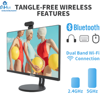 Fabrik 24 Zoll Touch All-in-One PC Mit Kamera Win Desktop-Computer OEM ODM Kundenspezifisch Schwarz Weiß