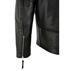 Nouvelle arrivée Veste en cuir noire pour motocycliste homme, taille plus, hiver, respirante, séchage rapide, style unique, haute qualité - Product Image 5