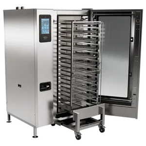 Four combiné professionnel de comptoir Alto-Shaam 20-20E PRO avec fonction vapeur et système électrique Prodigi PRO pour les restaurants et les services de restauration - Product Image 3