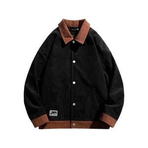 แจ็กเก็ต2024ลำลองสำหรับผู้ชาย, แจ็กเก็ตลำลองทรงหลวมขนาดใหญ่สไตล์เพรพพี้ M-5XL - Product Image 5