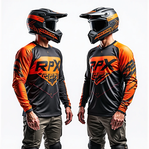 Camiseta de Motocross Personalizada para Hombre, Manga Larga, Ropa de Carreras, Camisetas para Motocicleta ATV, Camisetas Deportivas para Motocicleta, Diseño Duradero KTM - Product Image 6