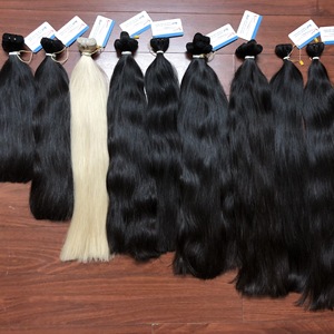 Haute qualité double dessiné naturel ondulé trame vietnam cheveux humains brut vietnamien cheveux ondulés faisceau - Product Image 5