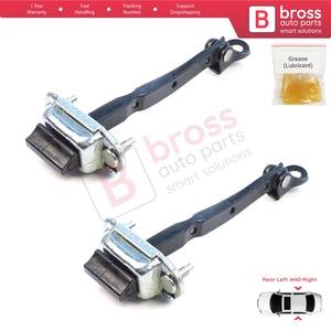 BDP1734-1 2 pièces Sangle de freinage et de limitation pour charnière de porte arrière pour Captur II MK2 HF 2020-2024 824307801R - Product Image 3