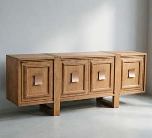 Elegancia de Transición sin Esfuerzo: Una Consola Multimedia de Madera Premium para Elevar la Estética de tu Sala de Estar - Product Image 4