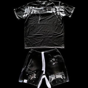 Conjunto de Shorts de Verano para Hombre, Nuevo Modelo 2025, Alta Calidad, 100% Algodón, Transpirable, Cómodo, Estilo Urbano, Colores en Contraste - Product Image 5
