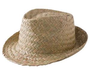 CHAPEAU EN PAILLE FEUILLE DE PALMIER 58cm - Product Image 6