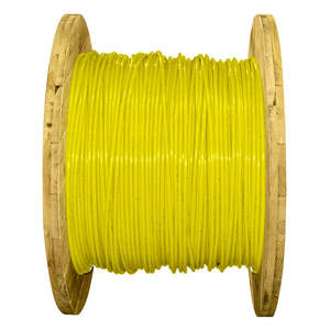 สายไฟอาคารทองแดงบริสุทธิ์แบบตีเกลียว Halex 1/0 AWG THHN/THWN-2 สีเทา 600V ยาว 5000 ฟุต - Product Image 2