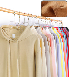 Pull-Over de Gym uni vierge personnalisé avec logo personnalisé Sweatshirts à capuche noirs en coton épais pour hommes Livraison DDP - Product Image 3