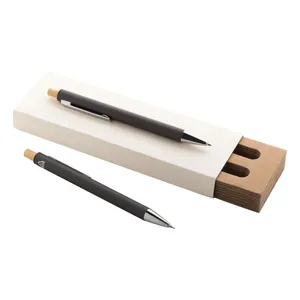 Juego de Bolígrafos Ecológicos Reciclados Ralbo, Artículos Promocionales Ecológicos - Product Image 2