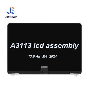 Écran LCD complet de remplacement d'origine OEM pour MacBook Air 13,6 pouces 2024 M3 A3113, assemblage d'écran testé à 100 %, couleur argent étoilé - Product Image 1