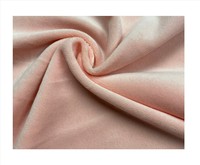 Tela de felpa supersuave de poliéster 100%, patrón teñido de hilo de punto Spandex de secado rápido para juguetes, tapicería, bolsas de coches para niños y niñas