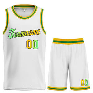 Uniforme de baloncesto hecho a medida, ligero, diseño personalizado, ropa deportiva, sublimación, uniforme de camiseta de baloncesto - Product Image 1