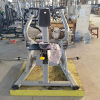 Manufactural X Lat Pulldown (avec marchepied en acier inoxydable) Musculation Musculation Plaque Chargée Sport Meilleur équipement de gymnastique