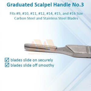 Reusable <b>Scalpel</b> <b>Knife</b> High Precision Medical Tool For Surgery Applications Surgical <b>Scalpel</b> <b>Knife</b> - Product Image 2