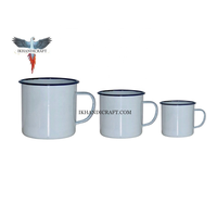 Plateau de service bas en acier inoxydable blanc émaillé, personnalisé, écologique, style européen, pour petit-déjeuner, déjeuner, buffet, camping - Vente en gros