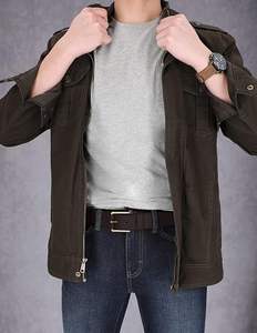 เข็มขัดยีนส์ผู้ชายปี 2026 พร้อมหัวเข็มขัดโลโก้แบบกำหนดเอง ดีไซน์ใหม่ทันสมัย สไตล์ลำลอง คุณภาพสูง หนังแท้ ขายส่ง รับผลิตแบบ OEM - Product Image 3