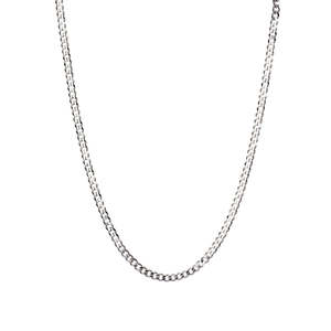 NOVAMART Fine 92.5 Sterling Silver <b>Rope</b> <b>Chain</b> Necklace for Men Boys 20-28 Inches Religious Style Wedding Engagement Wholesale - Product Image 1