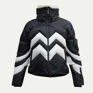 Chaquetas Bomber Nuevas Personalizadas 100% Algodón para Mujer, Talla Grande, Abrigos Acolchados Cálidos de Invierno, Chaquetas Bomber de Buena Calidad - Product Image 6