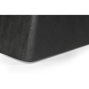 Mesa central con acabado de explosión de arena negra y delgada moderna personalizada para cocina, dormitorio, comedor o sala de estar, muebles para el hogar - Product Image 5