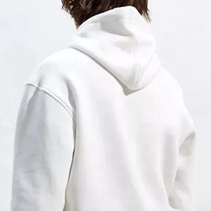 Sudadera con capucha bordada holgada para hombre, mezcla de algodón, logotipo personalizado, diseño colorido, precio razonable, sudaderas con capucha de chenilla bordadas - Product Image 5