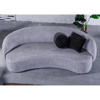Chesterfield Mid Modernes 3-1-Sitzer Schlafsofa Konvertierbar Bouclé-Stoff Wohnzimmer Schlafzimmer Traditionelles Zuhause Hotel Villa
