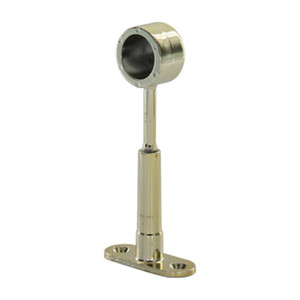 Reggitubo Finale Ajustable para Tubo Redondo de Latón de 18 mm - Product Image 1