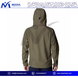 Windbreaker Winter <b>Fleece</b> Softshell Jacket for Man Waterproof Comfortable Windbreaker Plus Size Softshell Jacket Design Winter - Product Image 2