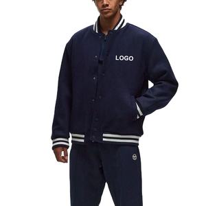 Chaqueta de béisbol de lana para hombre, nueva llegada 2026, de alta calidad, estilo formal, superventas, personalizada, con forro polar, para invierno - Product Image 3