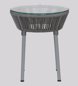 Juego de mesa y silla de metal de forma redonda para el hogar, juego de muebles de jardín para interiores y exteriores, bar y restaurante de Hotel en la azotea abierta 2024 - Product Image 5