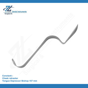 Retractor Bucal Manual de Acero Inoxidable Premium, Depresor de Lengua Quirúrgico, Agarre Ergonómico, Instrumento Dental de Alta Calidad, Pakistán - Product Image 2