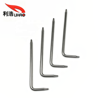 Clé Torx en forme de L T6 T8 T10 T15 T20 T25 T30 en acier au carbone, tournevis étoile pour réparation automobile et assemblage de meubles