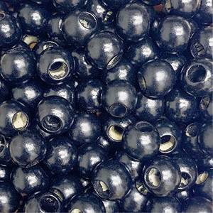 White Round <b>Wooden</b> Beads Custom Shape & Colored Wood Beads Shaped and Sized Hand <b>Crafted</b> Indian Product - Product Image 6