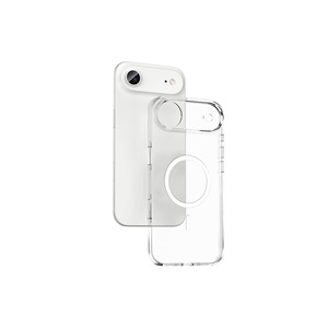 Coque transparente JoieCreatif Crypto Series pour iPhone 17 Air avec chargement magnétique M-Safe, protection de l'appareil photo, en PC - Product Image 1