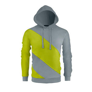 Ensemble de sweats à capuche gris personnalisés unisexes en molleton - 100% coton, fabricant de marques privées, sweats à capuche surdimensionnés pour hommes fabriqués en Inde - Product Image 5