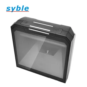 XB-8808H Syble scanner carré vertical 2d qr code omnidirection lecteur de codes à barres de bureau pour supermarché