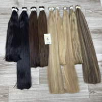 Ekstensi rambut manusia Remy dengan masal grosir ekstensi massal banyak warna atau Volume dan gaya
