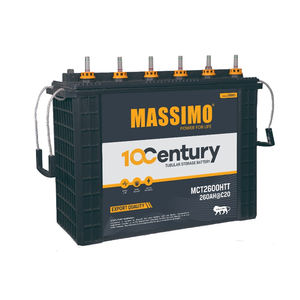 Batería Tubular Alta de Plomo-Ácido MASSIMO de 260Ah y 12V, Calidad Excepcional, Suministro Directo de Fábrica, para Uso Solar e Inversor - Product Image 1