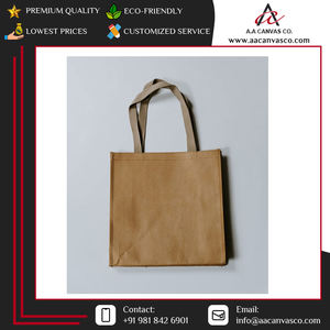 Sacs fourre-tout pliables en toile de coton de qualité supérieure, couleur crème, pour acheteurs authentiques, vendus dans le monde entier - Product Image 5