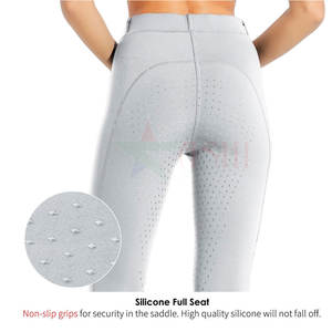 <b>Equestrian</b> Pants Women's Riding <b>Leggings</b> Waterproof Windproof Flexible Compression Customized Jodhpur Breeches Horse Riding - Product Image 2