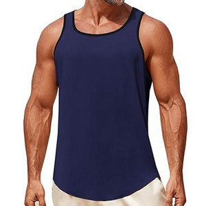 Gym Wear <b>Men</b> Workout Tank Tops Athletic Sleeveless <b>Singlet</b> Vintage Regular Fit Fitness Training Vests <b>Men</b> Tank Top - Product Image 5