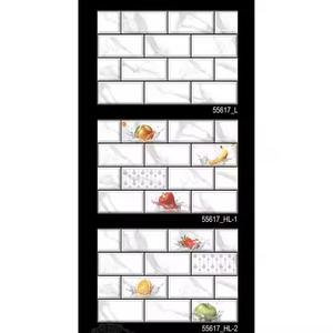 Azulejos de pared de cocina de 300x450mm, exportador de diseño blanco, baño de cerámica, acabado metálico, azulejo de suelo de ónix de mármol para venta al por mayor - Product Image 4