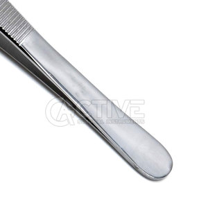 Pince à tissus Adson de haute qualité 12cm Instruments chirurgicaux en acier inoxydable pince à tissus Adson autoclavable - Product Image 6