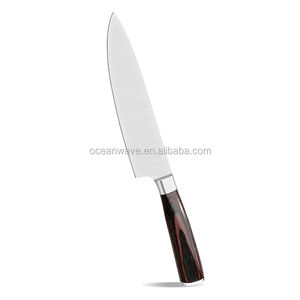 Nuevo Cuchillo de Cocina de Acero de Damasco con Mango de Madera, Cuchillo de Chef de 8 Pulgadas, 71 Capas, Acero de Damasco Japonés - Product Image 4