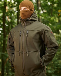 Veste Softshell de randonnée pour hommes la plus vendue sur mesure avec fermeture à glissière légère et nouveau design Boomletcorp prix de gros - Product Image 1