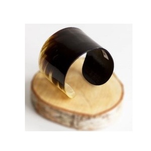 กำไลเขาควายเป็นมิตรต่อสิ่งแวดล้อมสีเรียบสร้อยข้อมือแฟชั่นทำมือเครื่องประดับแฮนด์เมดสำหรับผู้ซื้อขายส่ง - Product Image 5