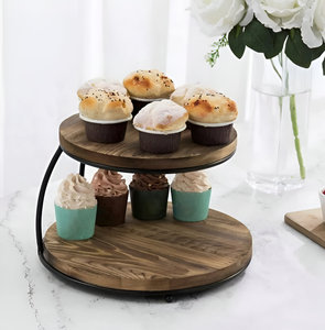 Premium Double-Layer <b>Cupcakes</b> and Pastry Cake <b>Stand</b> For Wedding Restaurant Hotel in Best Price From India - Product Image 2