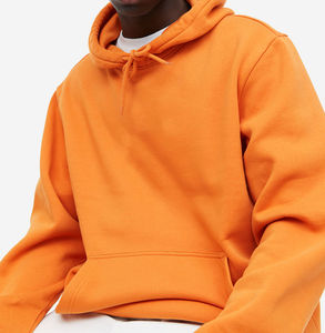 Sweat à capuche unisexe professionnel grande taille 100% coton coupe classique avec logo personnalisé imprimé et brodé couleur personnalisée pour homme automne - Product Image 4