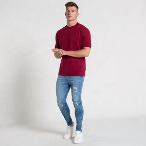 Vintage personnalisé décontracté lavage enzymatique hommes Denim pantalon bleu jean hommes taille haute jean droit pour unisexe 2026 - Product Image 5