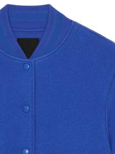 Chaqueta universitaria recortada para mujer más vendida con logotipo personalizado bordado OEM Letterman Style Streetwear - Product Image 6